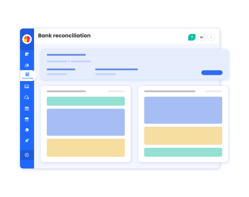 accounting software dashboard