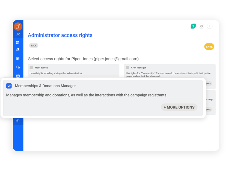 create your unique member profile with Springly