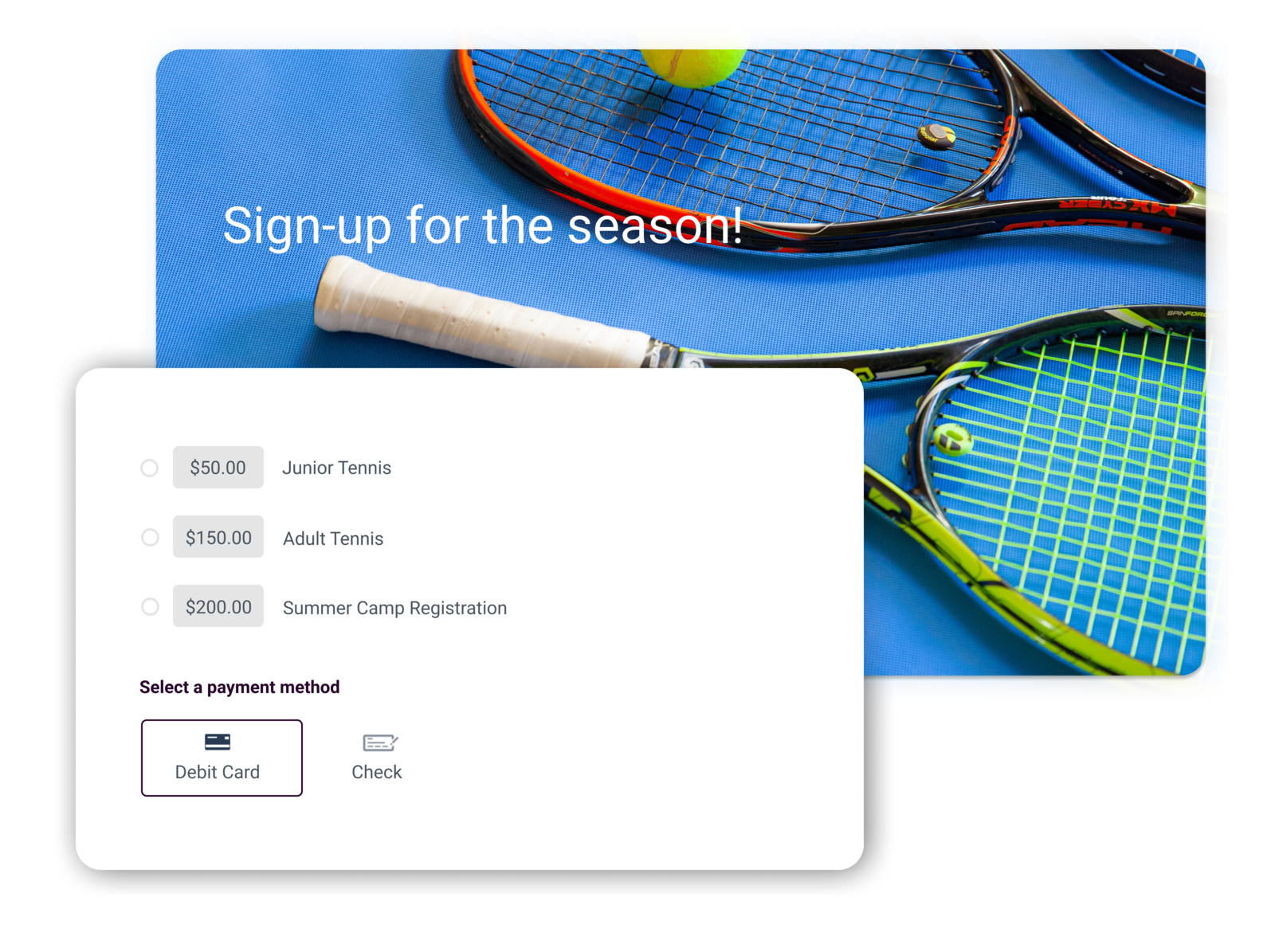 tennis club management software summary